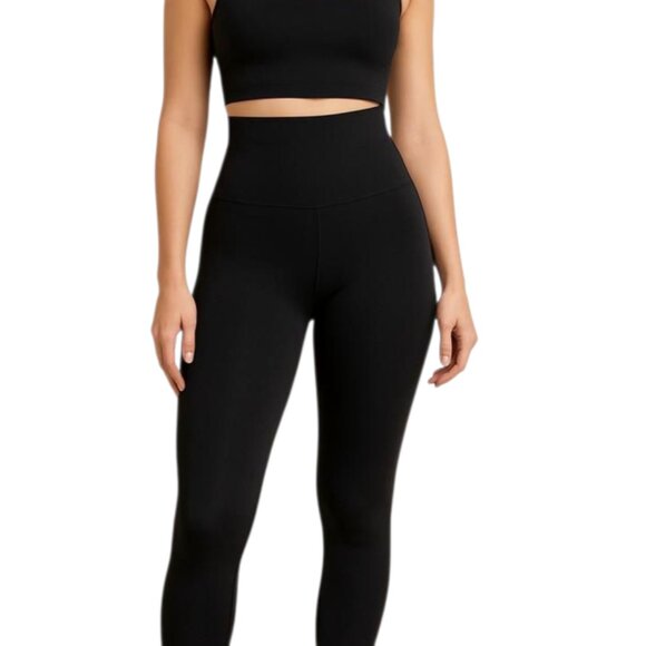 Empetua by Shapermint Women's Black High Waisted Shaping Leggings Size L NWTF - Picture 1 of 14
